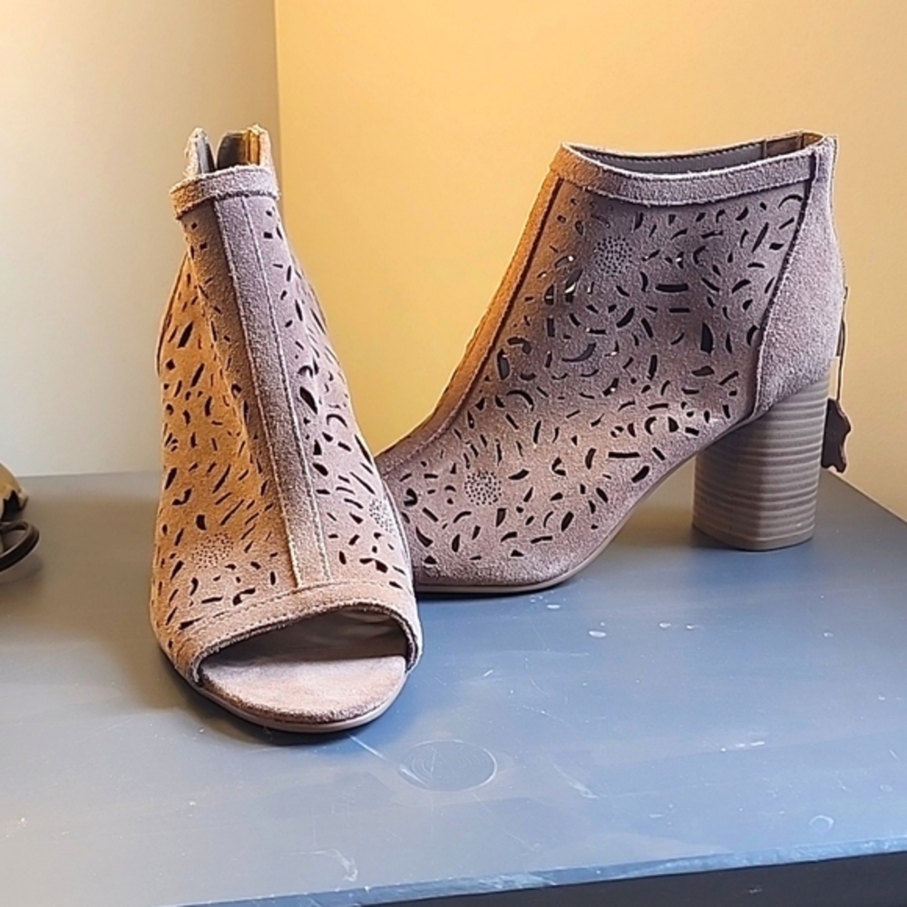 Open Toe Booties